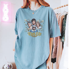 Golden Chain Thug Life Girls Vintage Soft Unisex T-shirt 