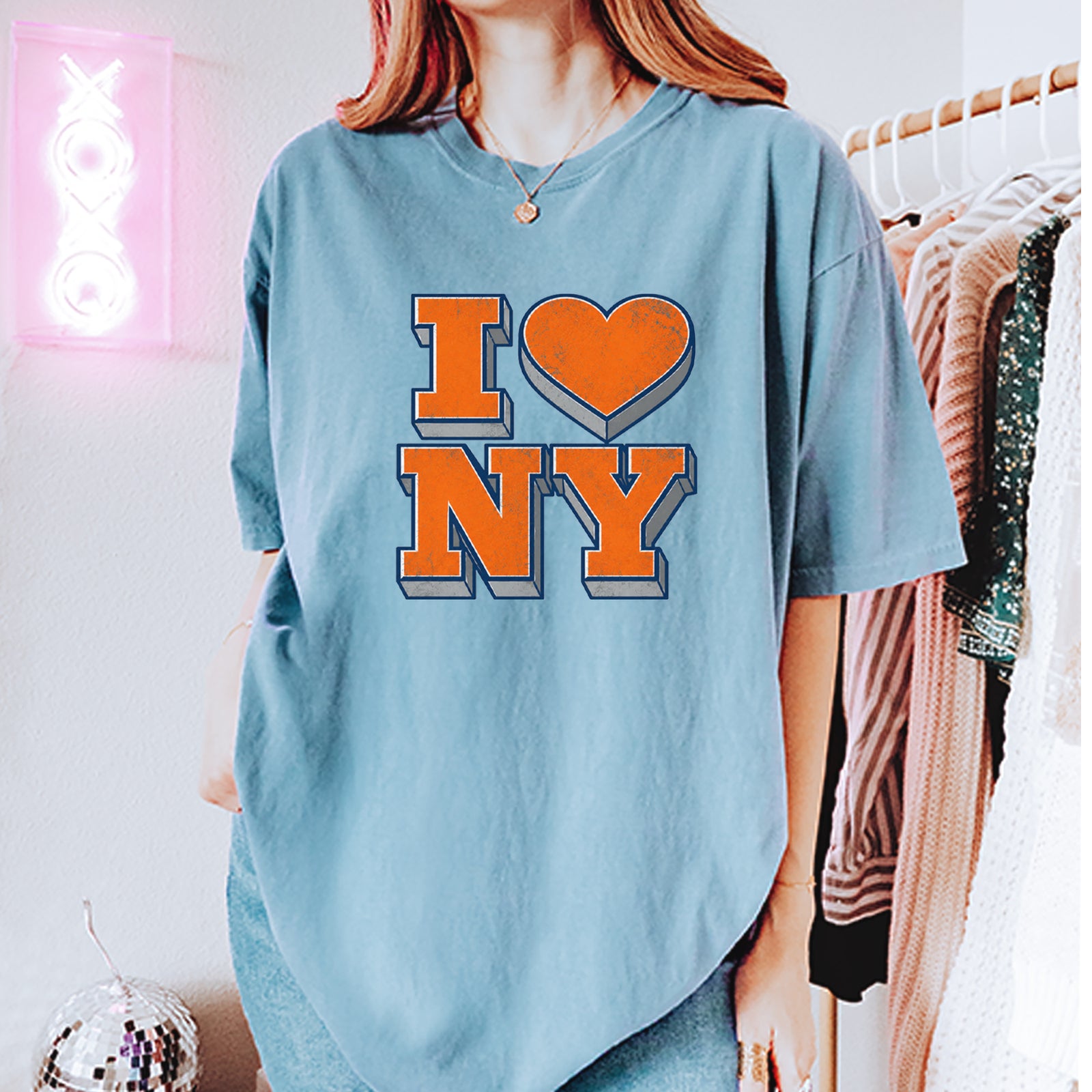 New York City Pride Heart Vintage Soft Unisex T-shirt 