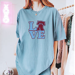 Love Philly Liberty Bell Vintage Soft Unisex T-shirt 