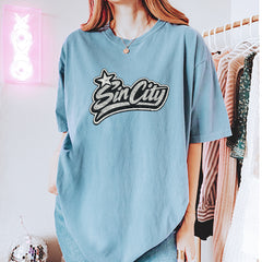 Sin City Vegas Retro Vintage Vintage Soft Unisex T-shirt 