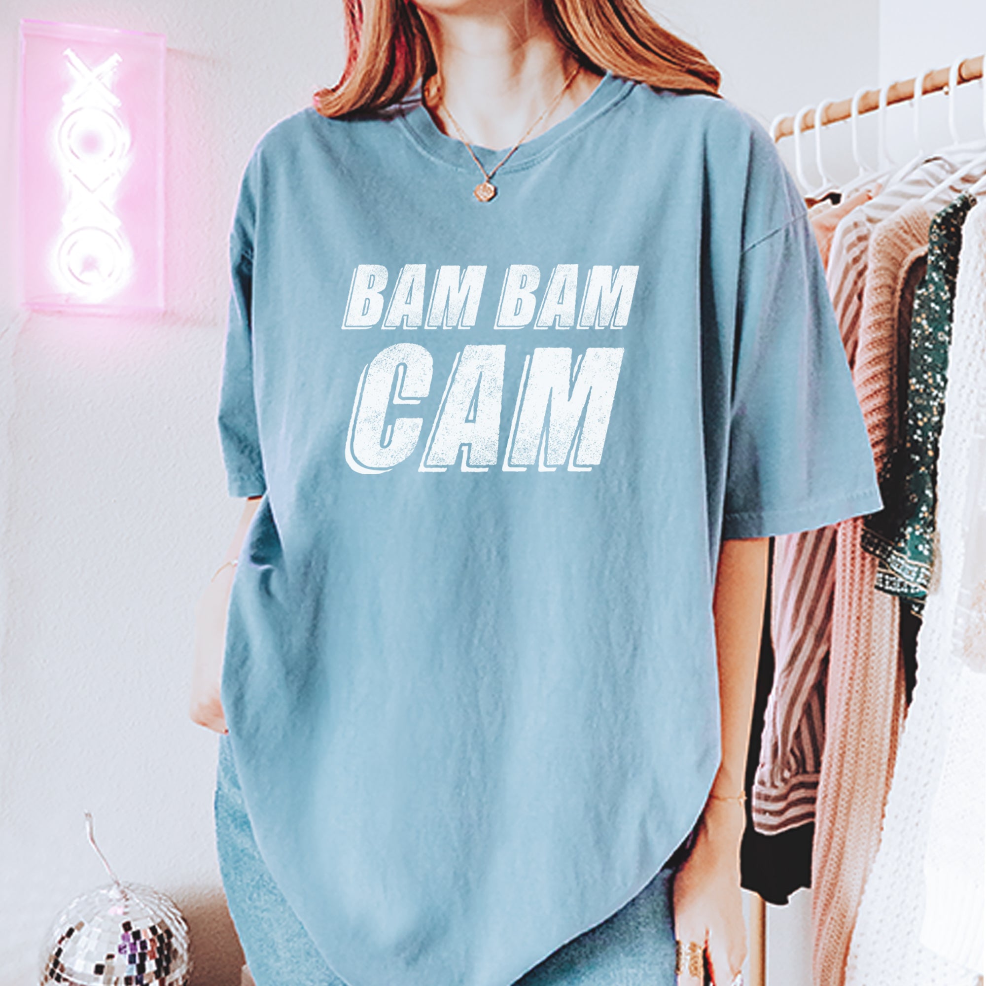 Bam Bam Cam Vintage Soft Unisex T-shirt 
