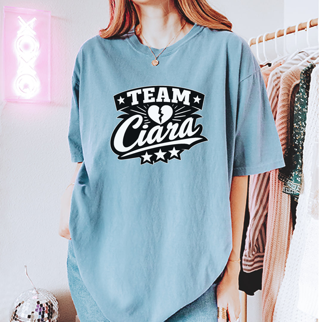 Team Ciara Scamanda Broken Heart Vintage Soft Unisex T-shirt 