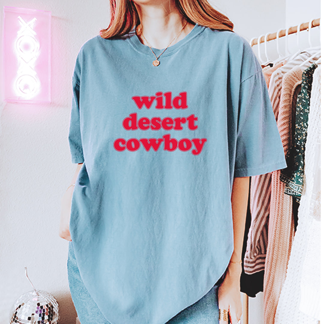 Wild Desert Cowboy Country Vintage Soft Unisex T-shirt 