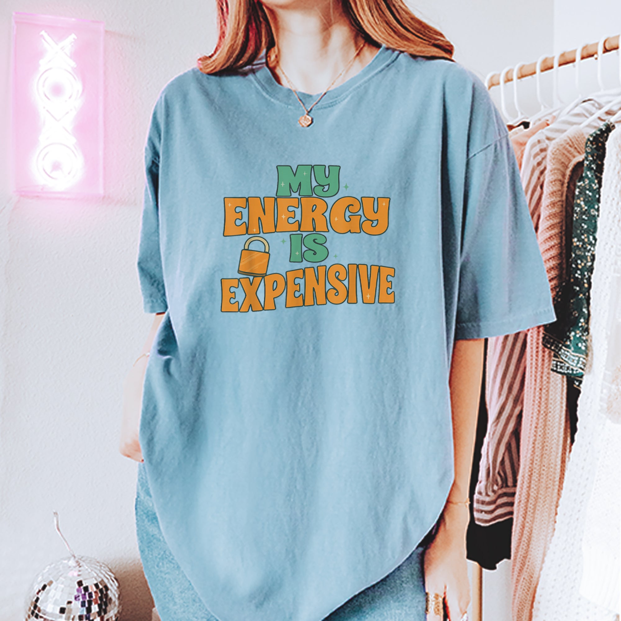 My Energy Is Expensive Self-Care Vintage Soft Unisex T-shirt 