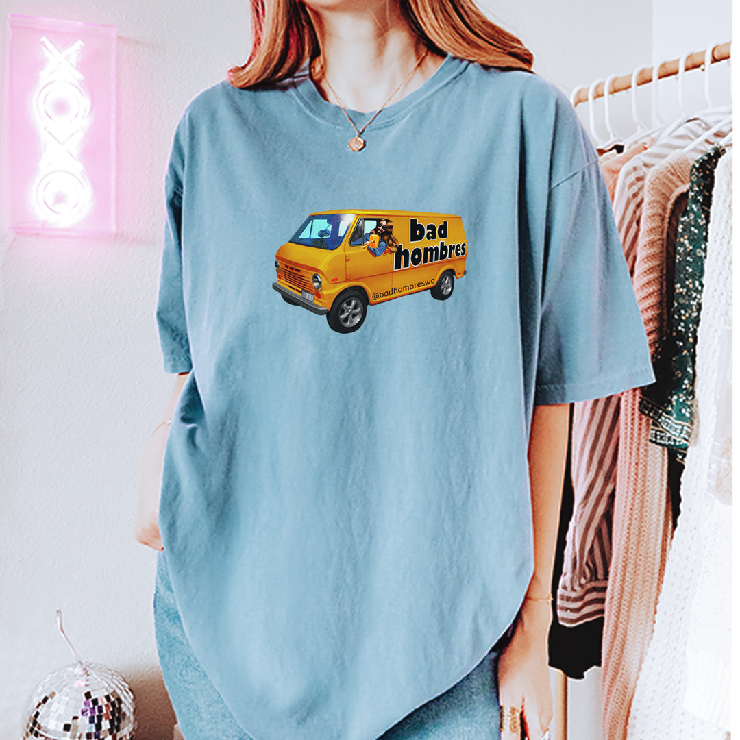 Bad Hombres Van West Chester Band Vintage Soft Unisex T-shirt 