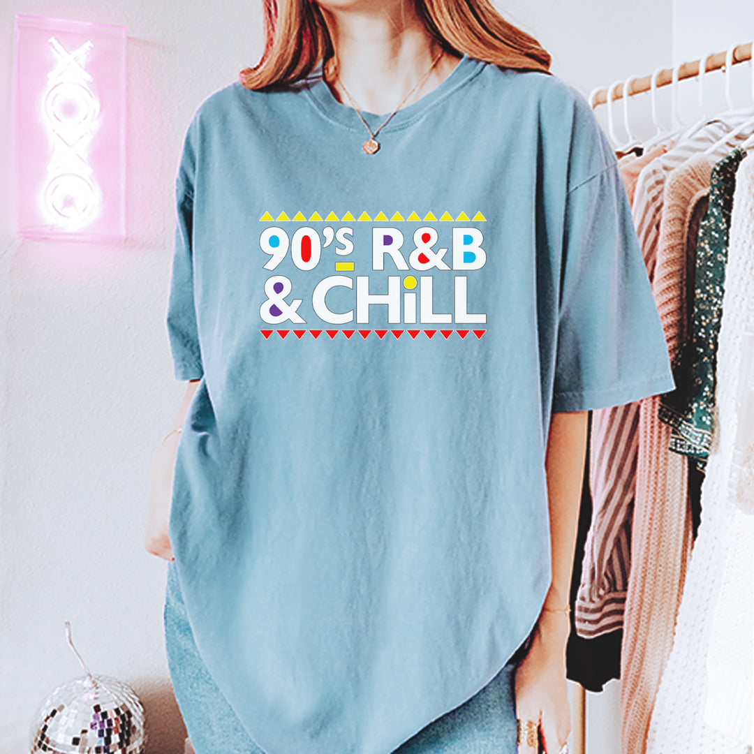 90s R&B and Chill Retro Throwback Vintage Soft Unisex T-shirt 