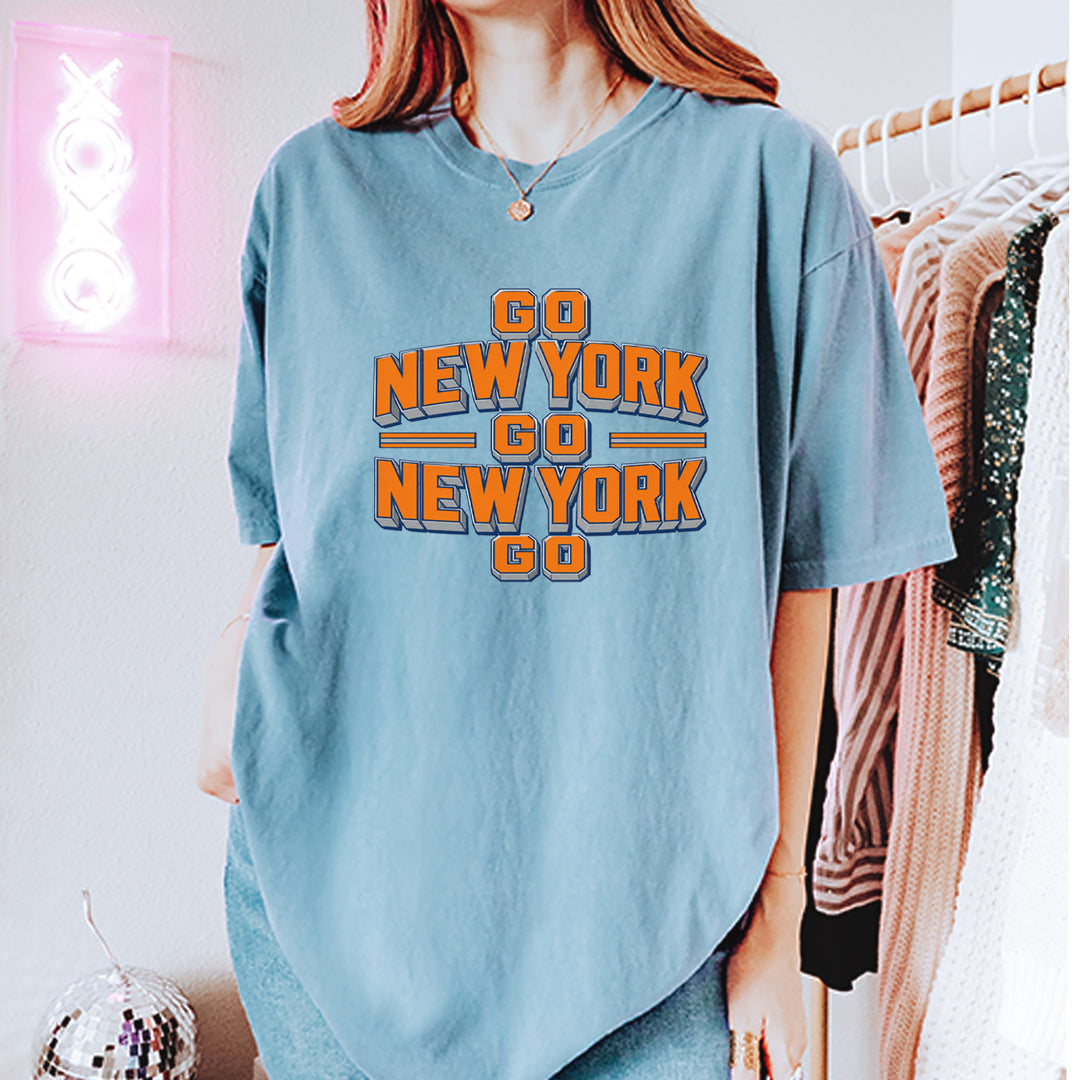 Go New York Go Basketball Vintage Soft Unisex T-shirt 