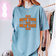Go New York Go Basketball Vintage Soft Unisex T-shirt 