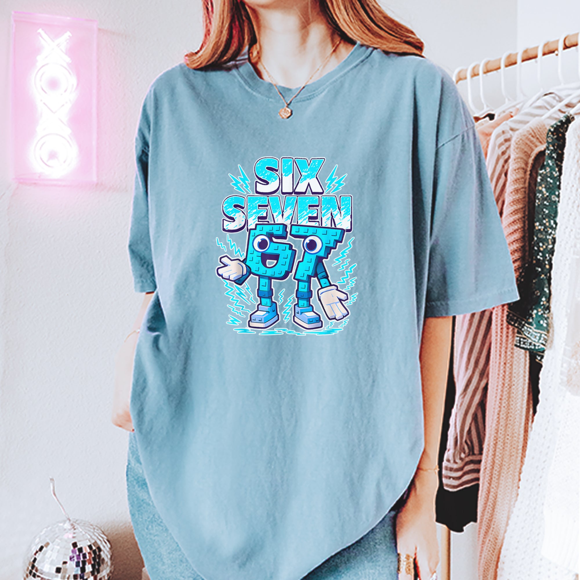 67 Brainrot Meme Slang Vintage Soft Unisex T-shirt 