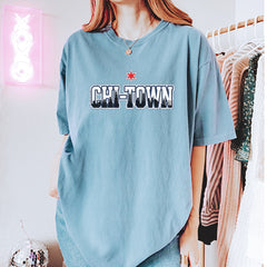 Chicago Chi-Town City Pride Vintage Soft Unisex T-shirt 