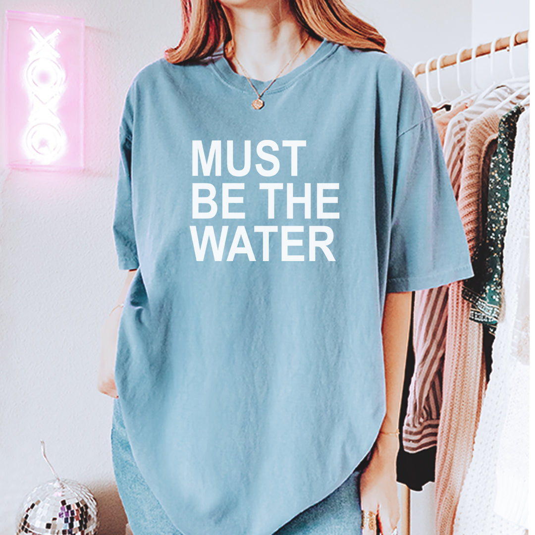 Must Be The Water Funny Racing Meme Vintage Soft Unisex T-shirt 