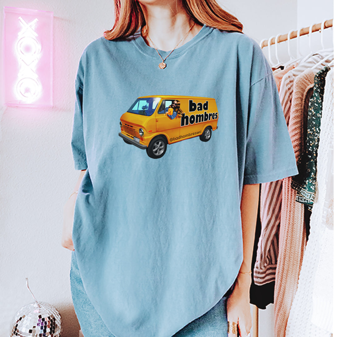 Bad Hombres Van West Chester Band Vintage Soft Unisex T-shirt 
