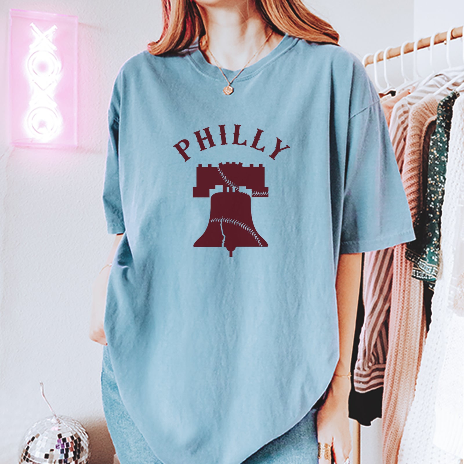 Philly Cracked Liberty Bell Vintage Soft Unisex T-shirt 