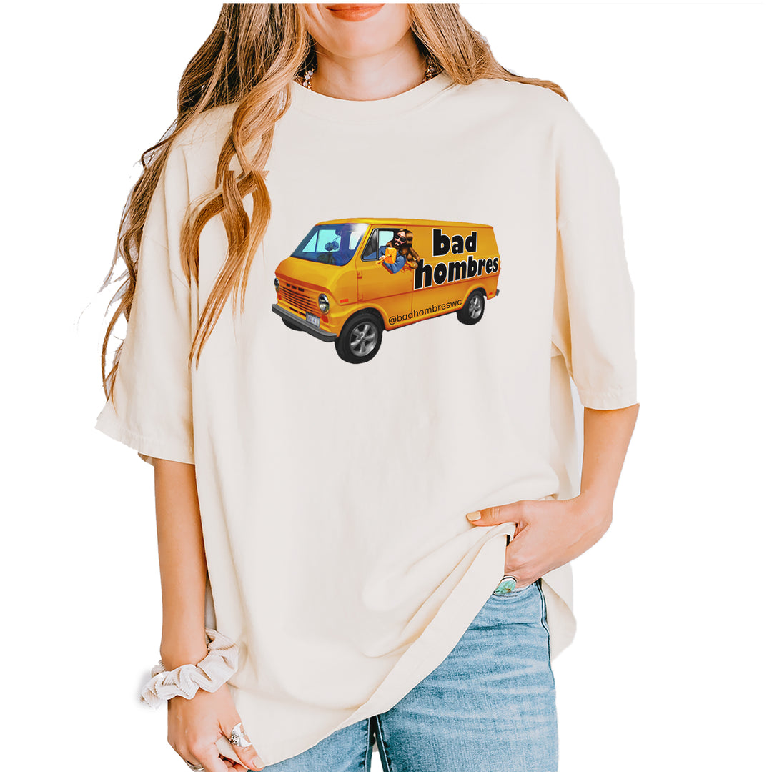 Bad Hombres Van West Chester Band Vintage Soft Unisex T-shirt Ivory