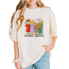 Golden Forever Golden Girls Vintage Soft Unisex T-shirt Ivory