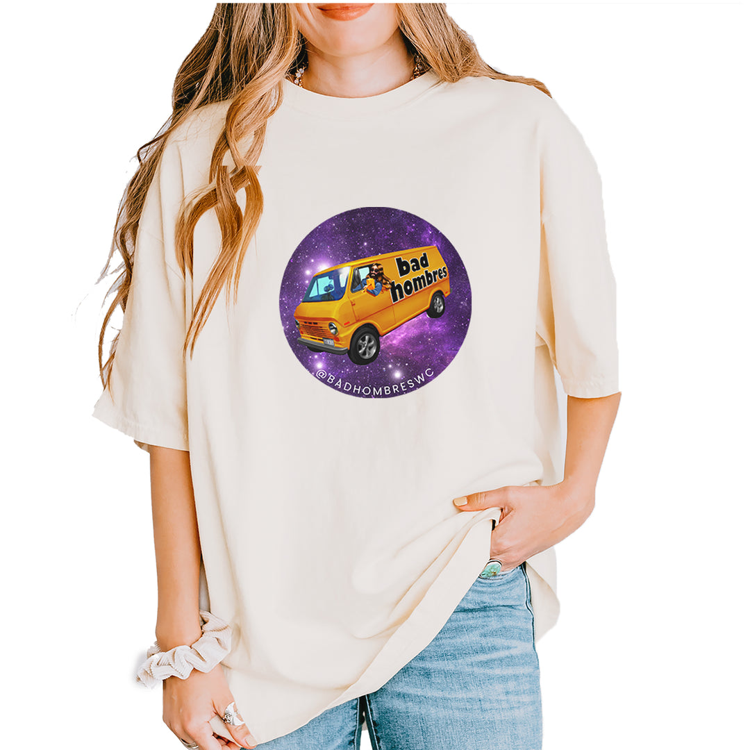 Bad Hombres Space West Chester Band Vintage Soft Unisex T-shirt Ivory