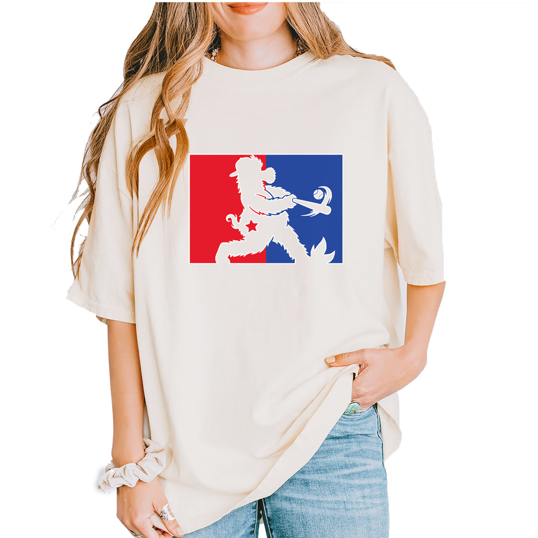 Batter Up Philly Baseball Phan Vintage Soft Unisex T-shirt Ivory