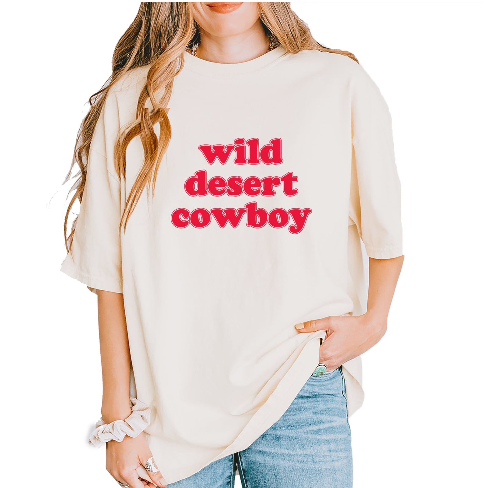 Wild Desert Cowboy Country Vintage Soft Unisex T-shirt 