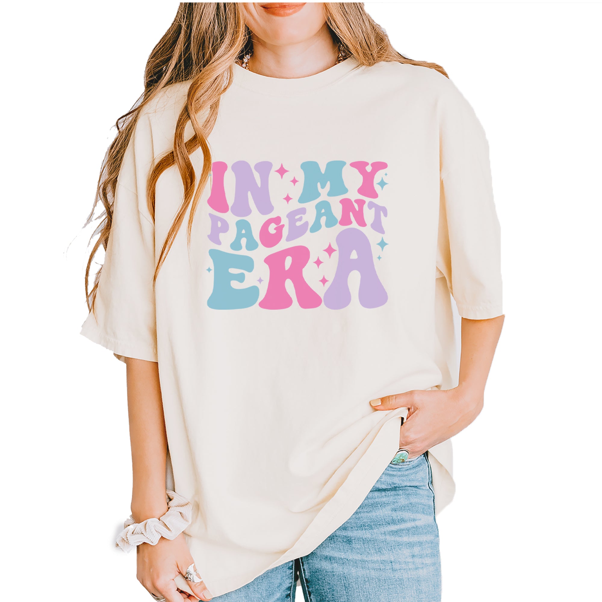 In My Pageant Era Vintage Soft Unisex T-shirt Ivory