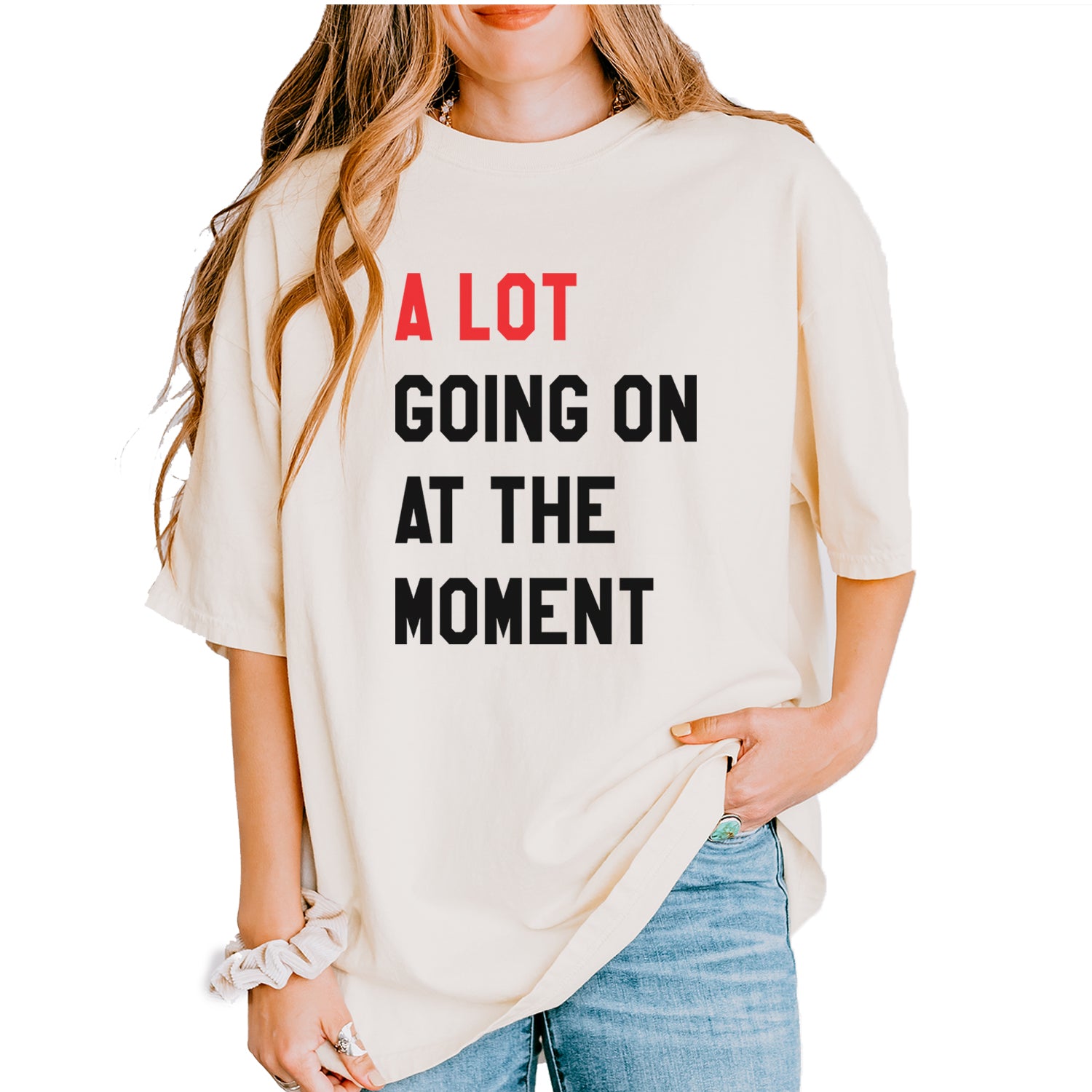 A Lot Going On At The Moment New TTPD Poet Department Vintage Soft Unisex T-shirt