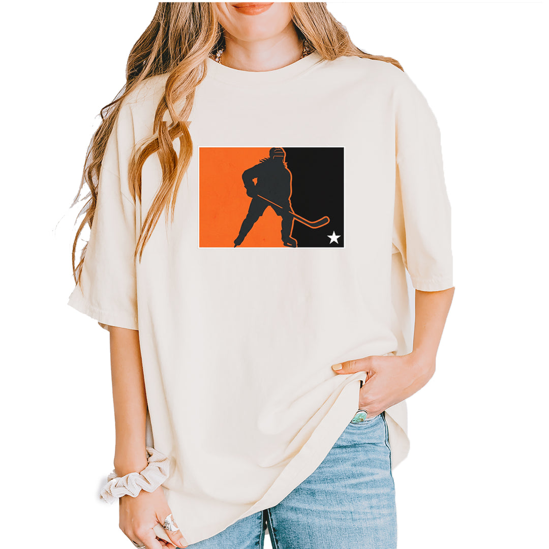 Hockey Enforcer Retro Vintage Vintage Soft Unisex T-shirt Ivory