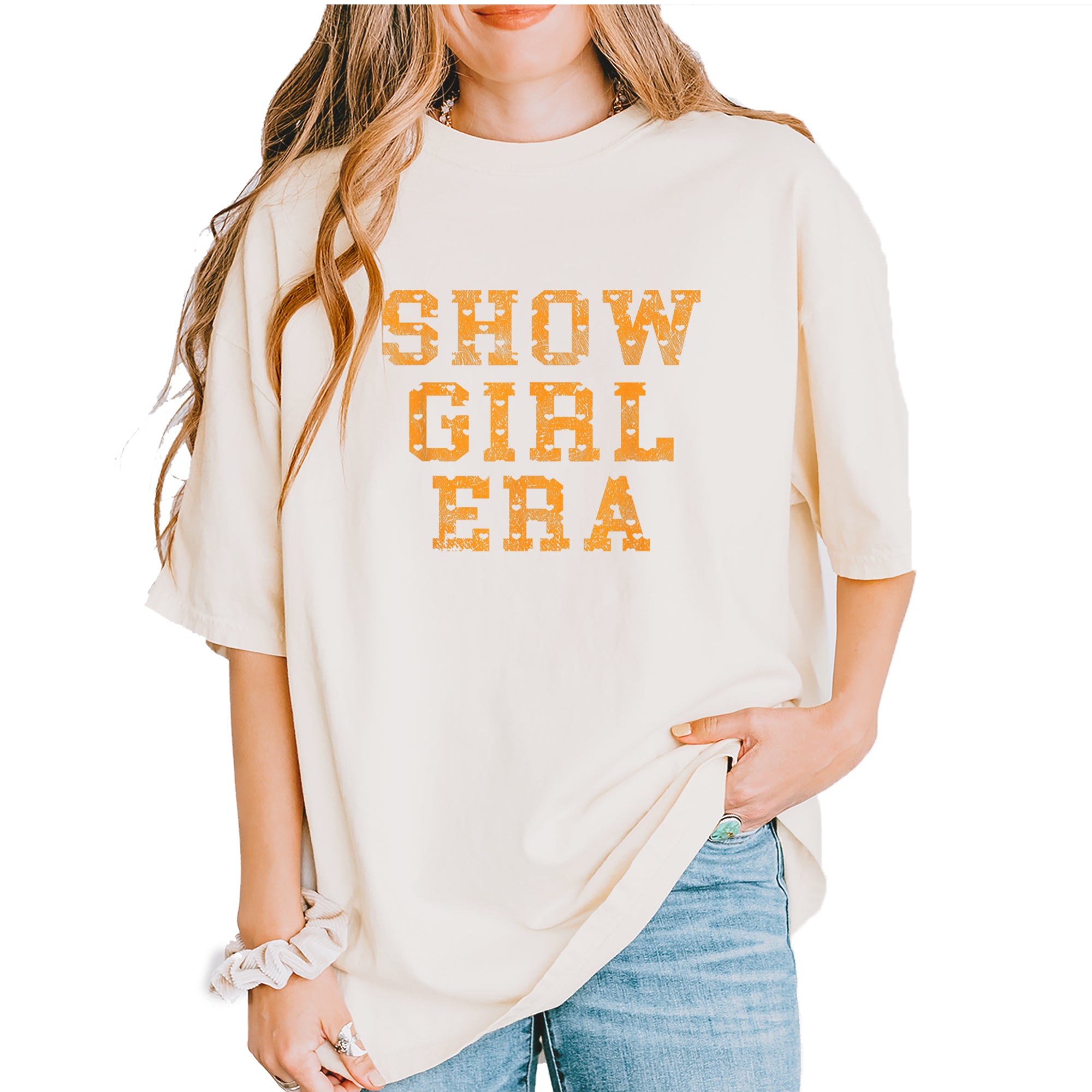 Vintage Showgirl Era Heart Vintage Soft Unisex T-shirt Ivory