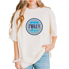 Philly Pride Liberty Bell Vintage Soft Unisex T-shirt Ivory