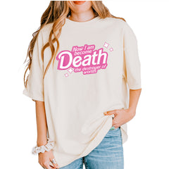 Now I am Become Death Barbenheimer Vintage Soft Unisex T-shirt Ivory