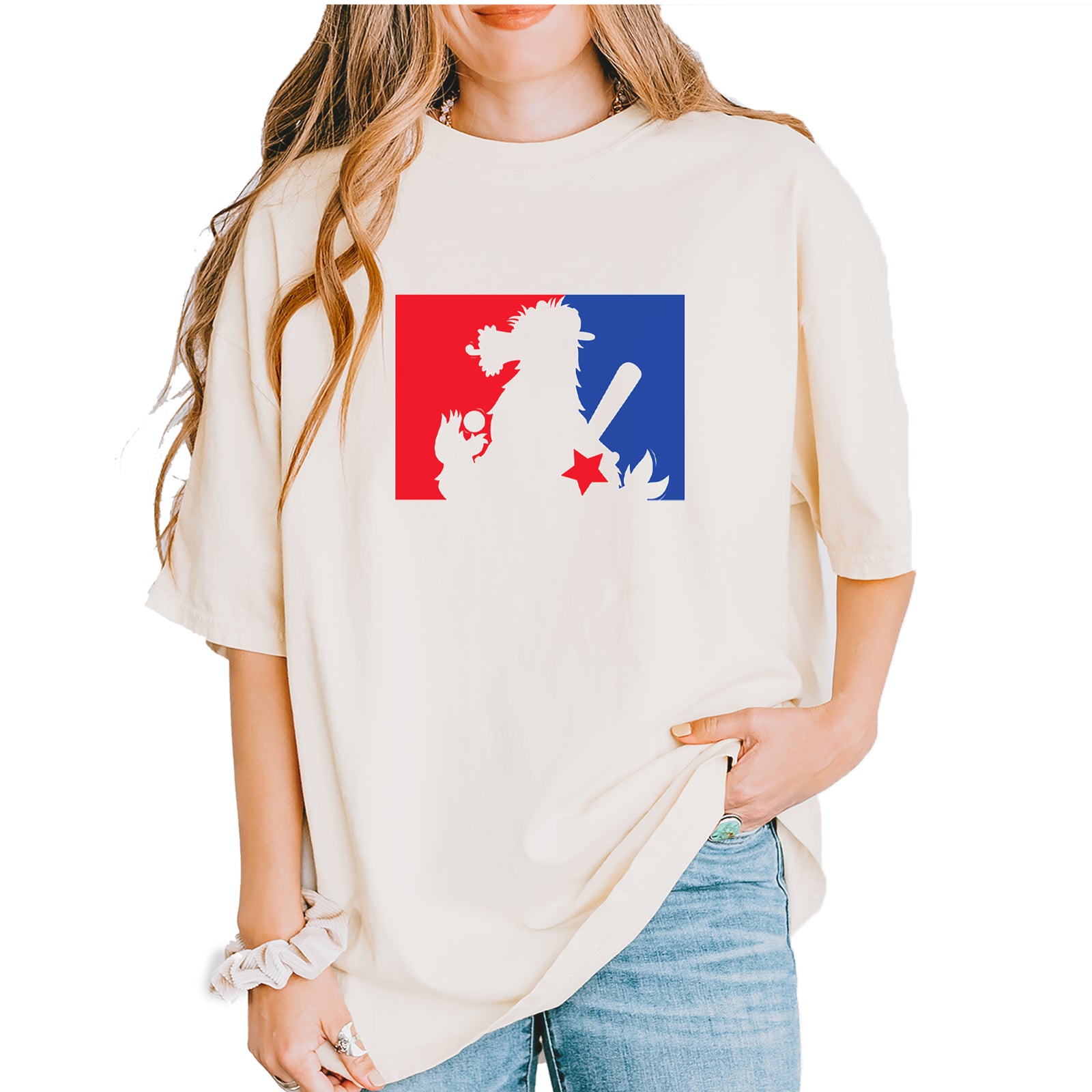 Philly Baseball Phan Vintage Soft Unisex T-shirt Ivory