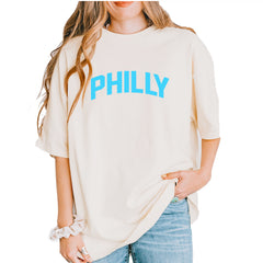 Philly Philadelphia Pride Vintage Soft Unisex T-shirt Ivory