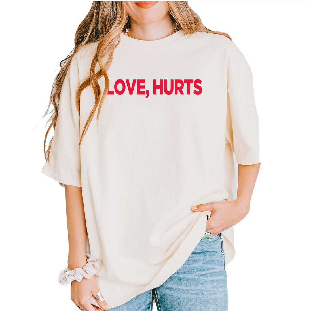 Love Hurts Vintage Soft Unisex T-shirt Ivory