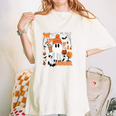 Life of a Showghoul Halloween Showgirl Vibes Vintage Soft Unisex T-shirt 