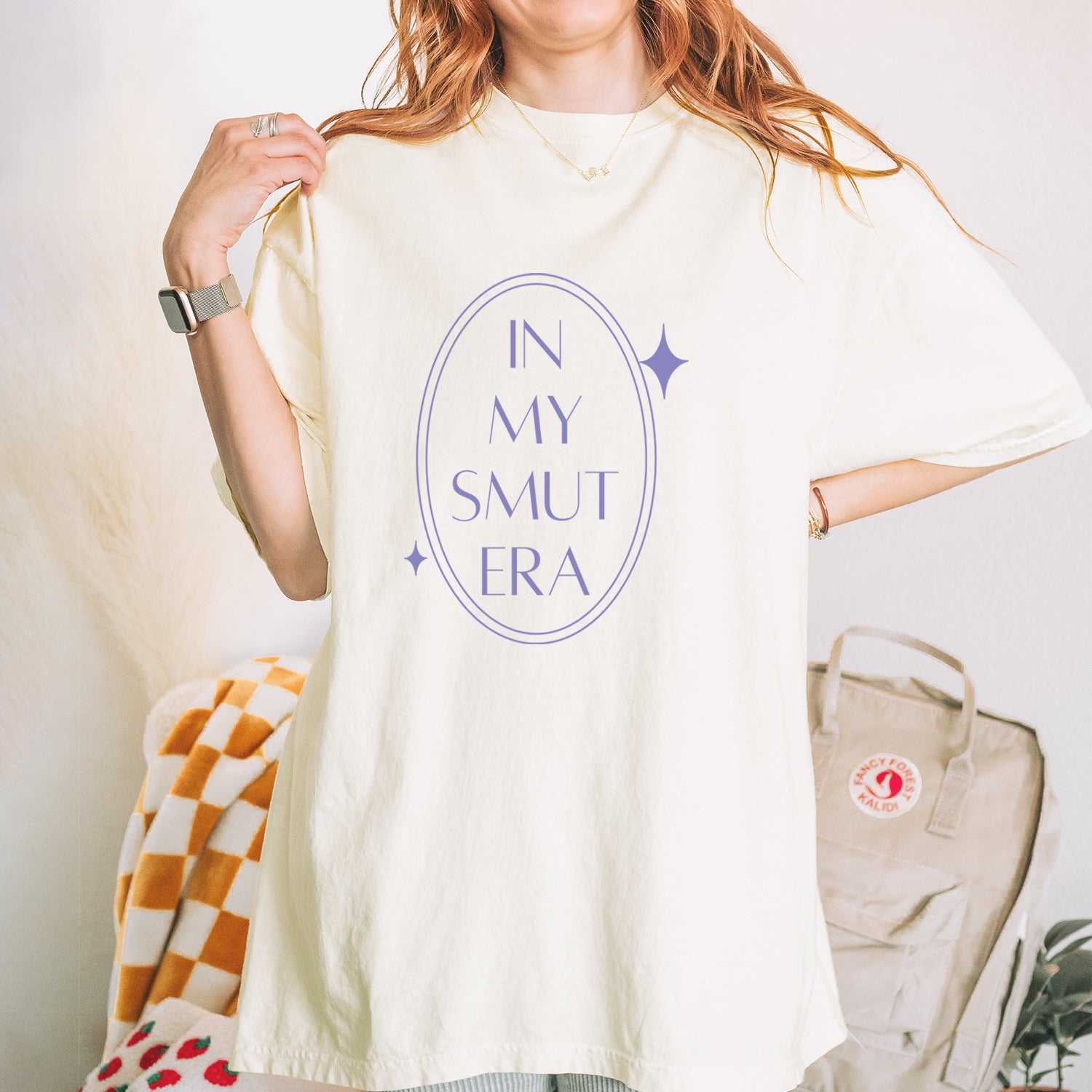 In My Smut Era Romantasy Vintage Soft Unisex T-shirt 