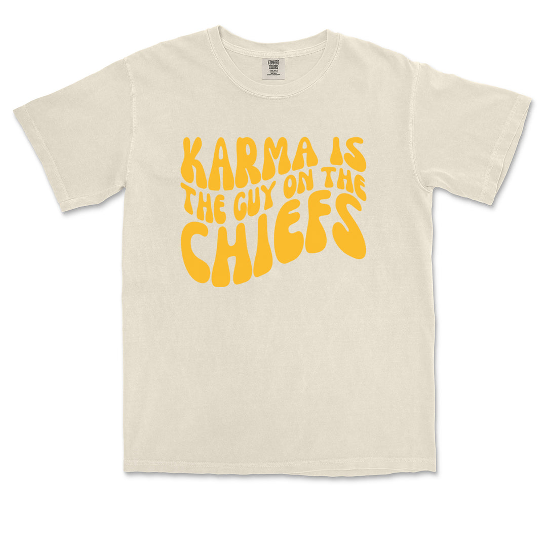 Karma Is The Guy On The Chiefs Boyfriend Vintage Soft Unisex T-shirt 
