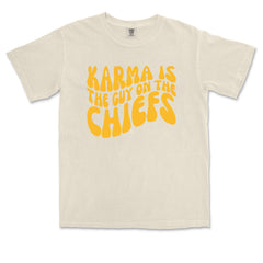 Karma Is The Guy On The Chiefs Boyfriend Vintage Soft Unisex T-shirt 