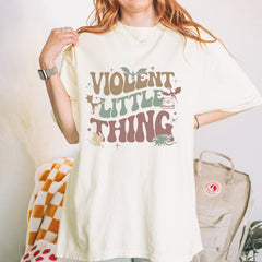 Violent Little Thing Dragon Vintage Soft Unisex T-shirt 