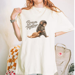 Punch Brave Together Stuffed Animal Vintage Soft Unisex T-shirt 