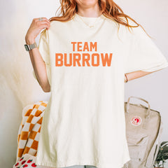 Team Burrow Cincinnati Vintage Soft Unisex T-shirt 