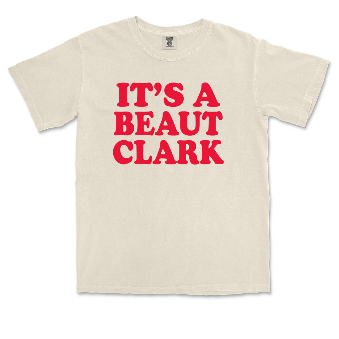 It's a Beaut Clark Festive Christmas Vintage Soft Unisex T-shirt 
