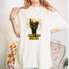 Hoist The Cone Pittsburgh Pride Vintage Soft Unisex T-shirt 