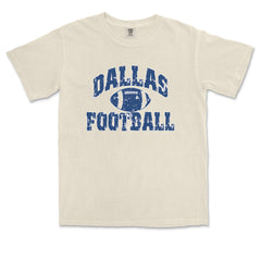Dallas Distressed Football Vintage Soft Unisex T-shirt 