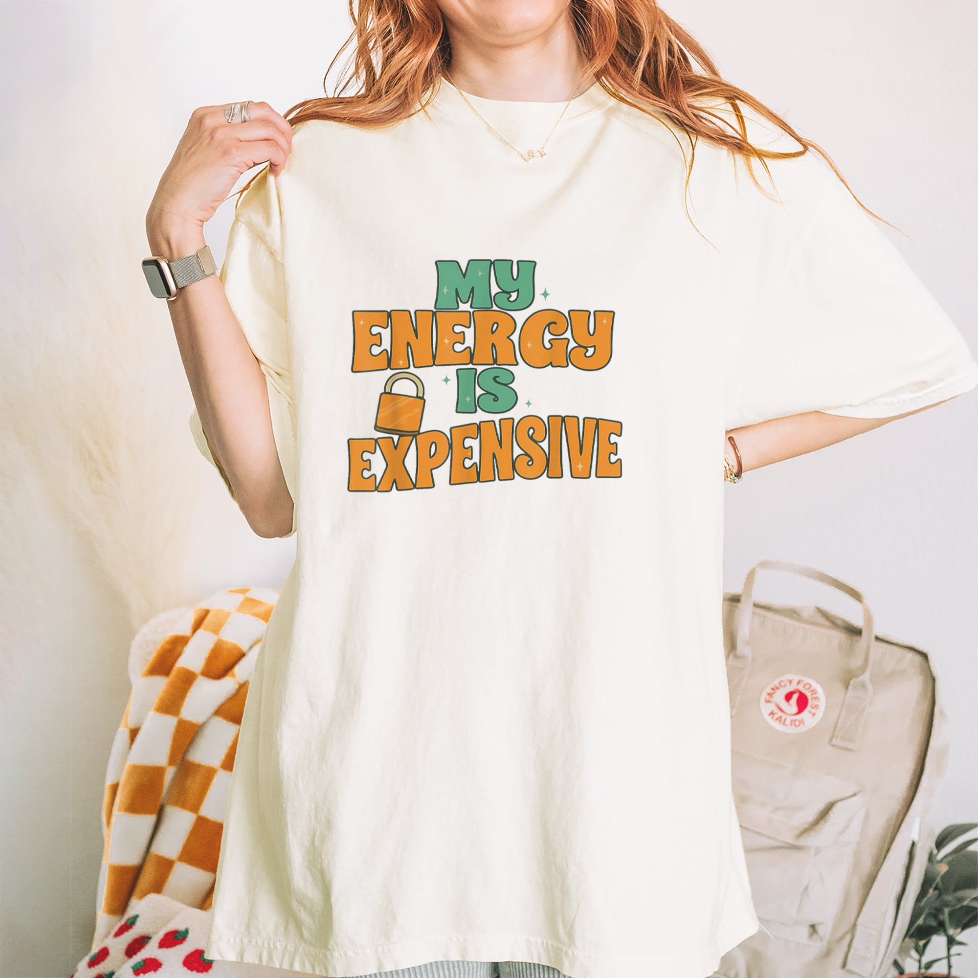 My Energy Is Expensive Self-Care Vintage Soft Unisex T-shirt 