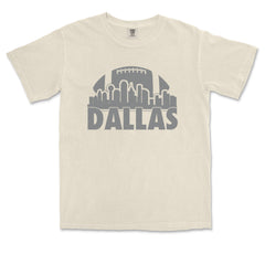 Dallas Texas Skyline Vintage Soft Unisex T-shirt 