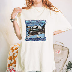 Bombardino Crocodilo Brainrot Vintage Soft Unisex T-shirt 