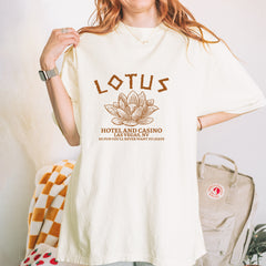 Lotus Hotel and Casino Vintage Soft Unisex T-shirt 