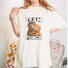 Team Punch Panchi-kun Monkey Vintage Soft Unisex T-shirt 