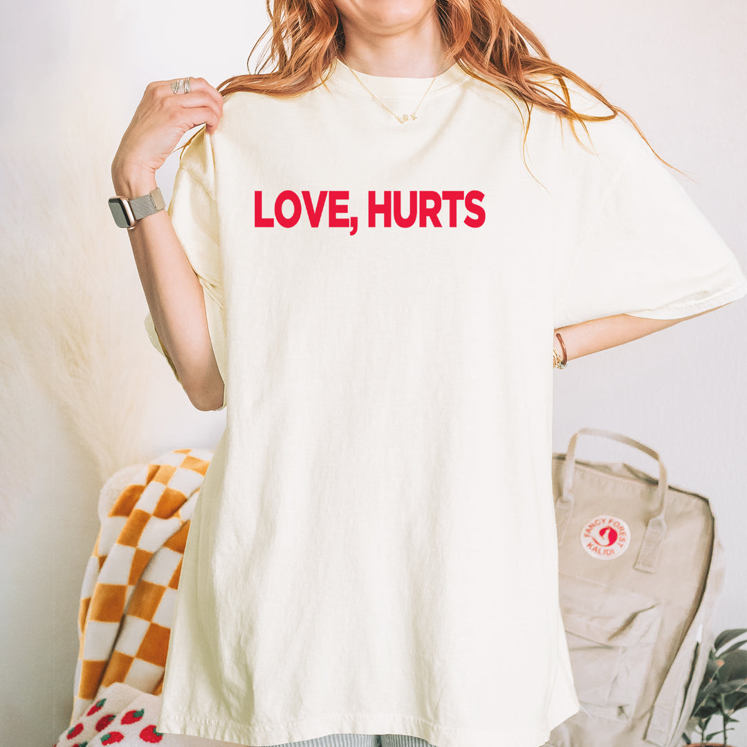 Love Hurts Vintage Soft Unisex T-shirt 
