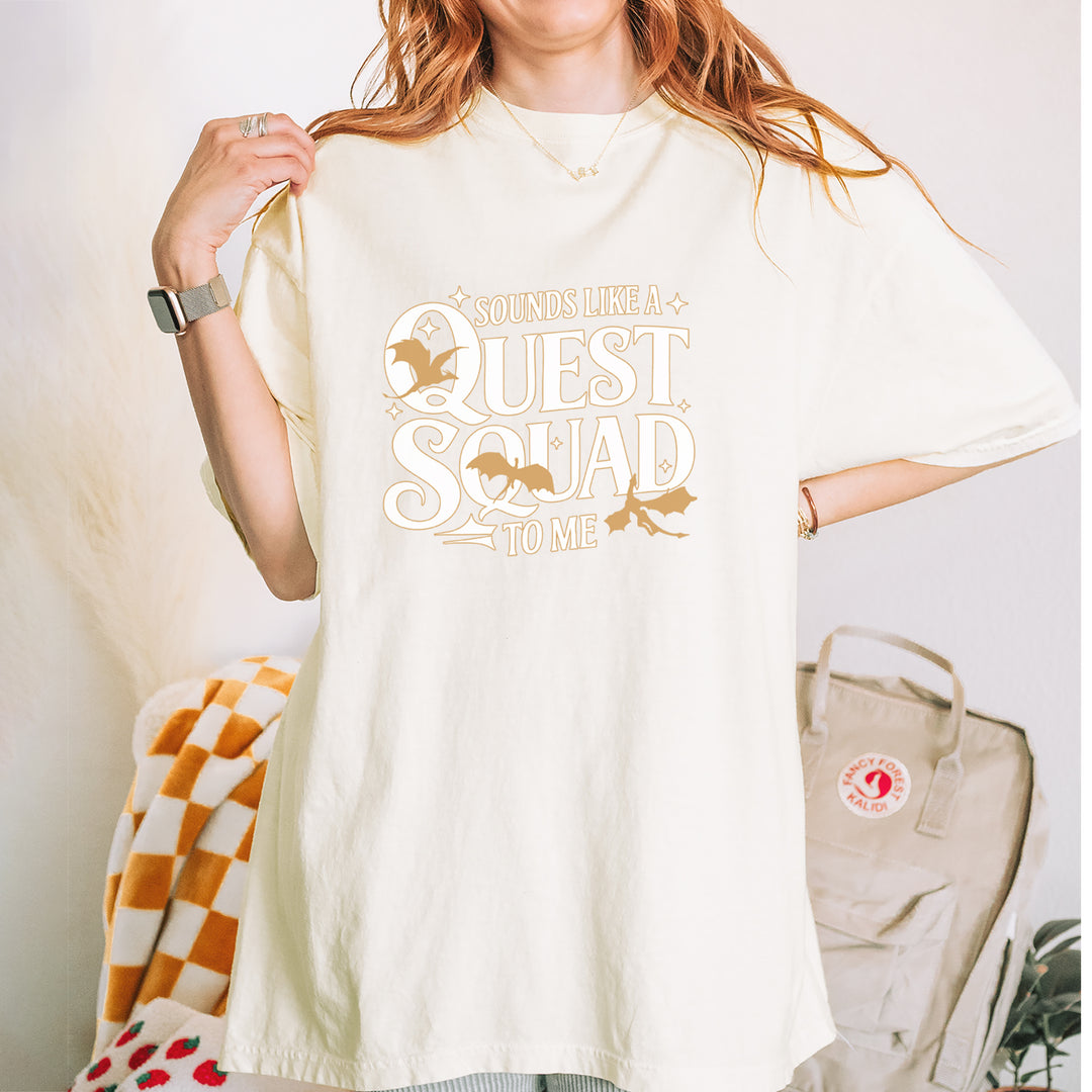Sounds Like A Quest Squad To Me Empyrean Vintage Soft Unisex T-shirt 