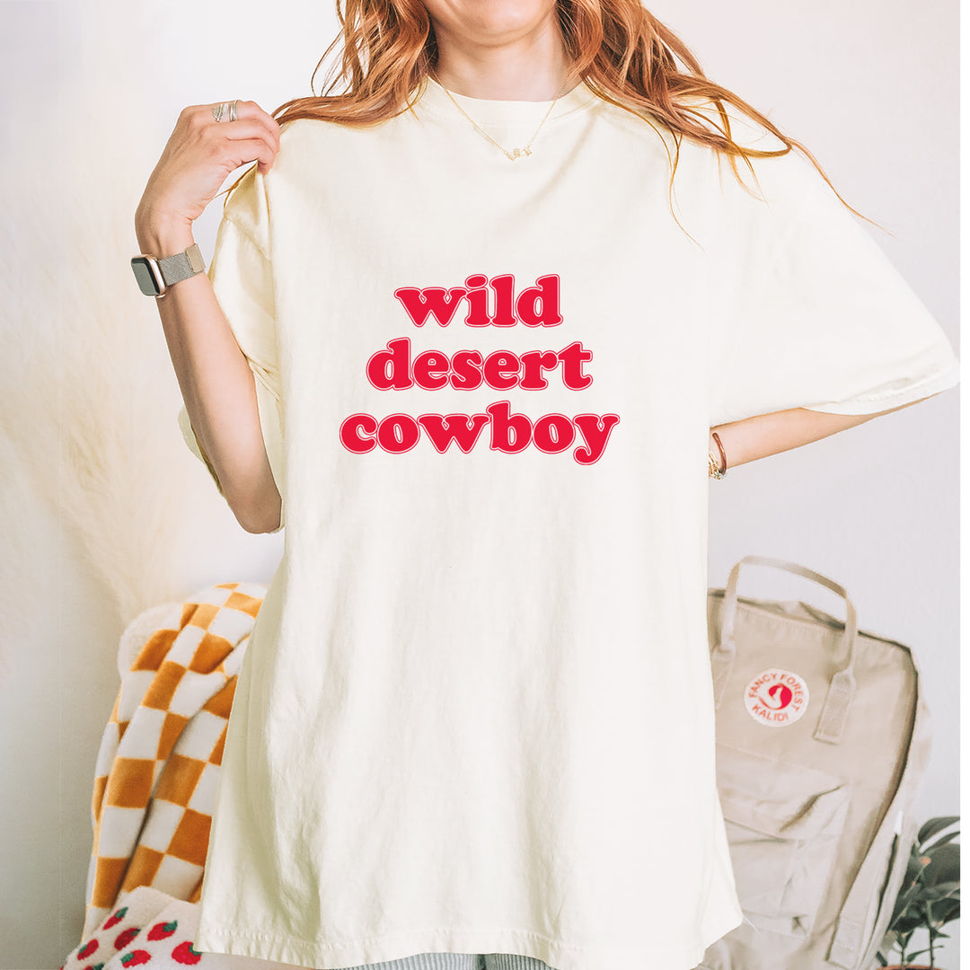 Wild Desert Cowboy Country Vintage Soft Unisex T-shirt 