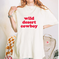 Wild Desert Cowboy Country Vintage Soft Unisex T-shirt 